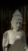 Product image 4 of the product “Standing Buddha with floral carving, Abudaya position. 43 x 39 x 175cm. Natural stone (river stone), stonemasonry ”